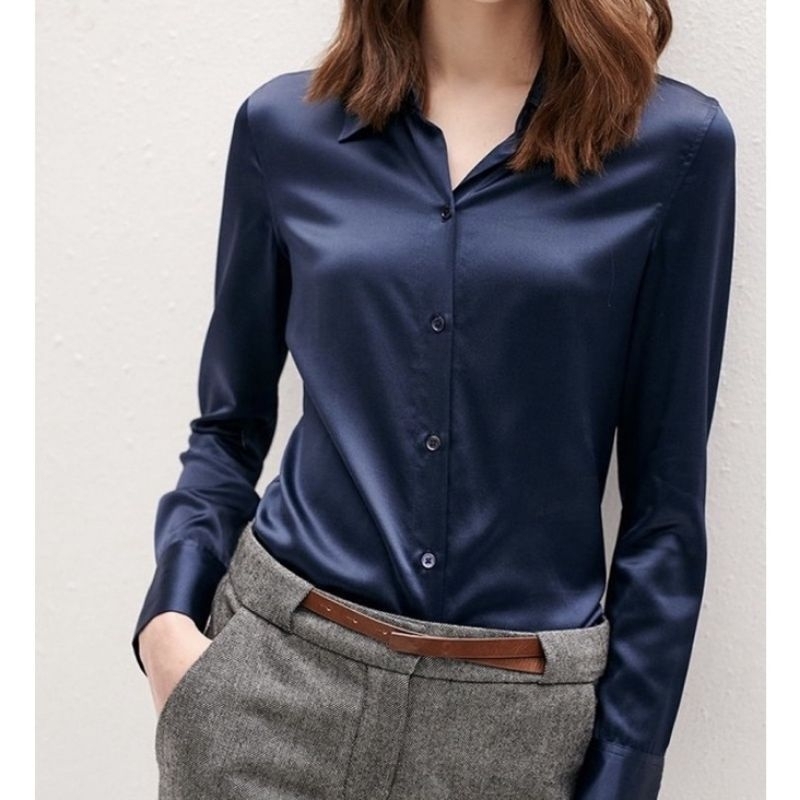 Kemeja Satin Wanita | Kemeja Wanita Satin