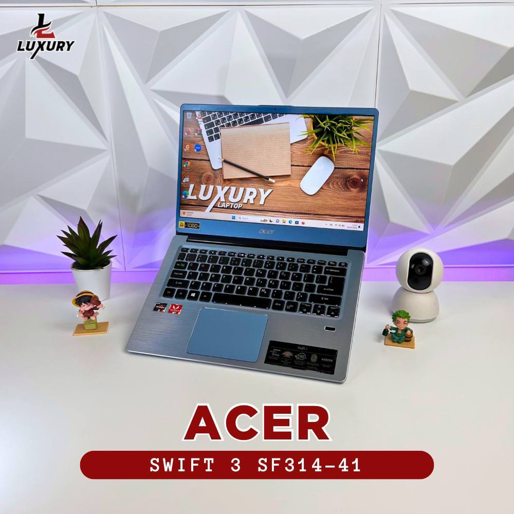 LAPTOP ACER SWIFT 3 SF314-41 SLIM RYZEN 5 SSD 512GB FINGERPRINT BACKLIGHT SECOND