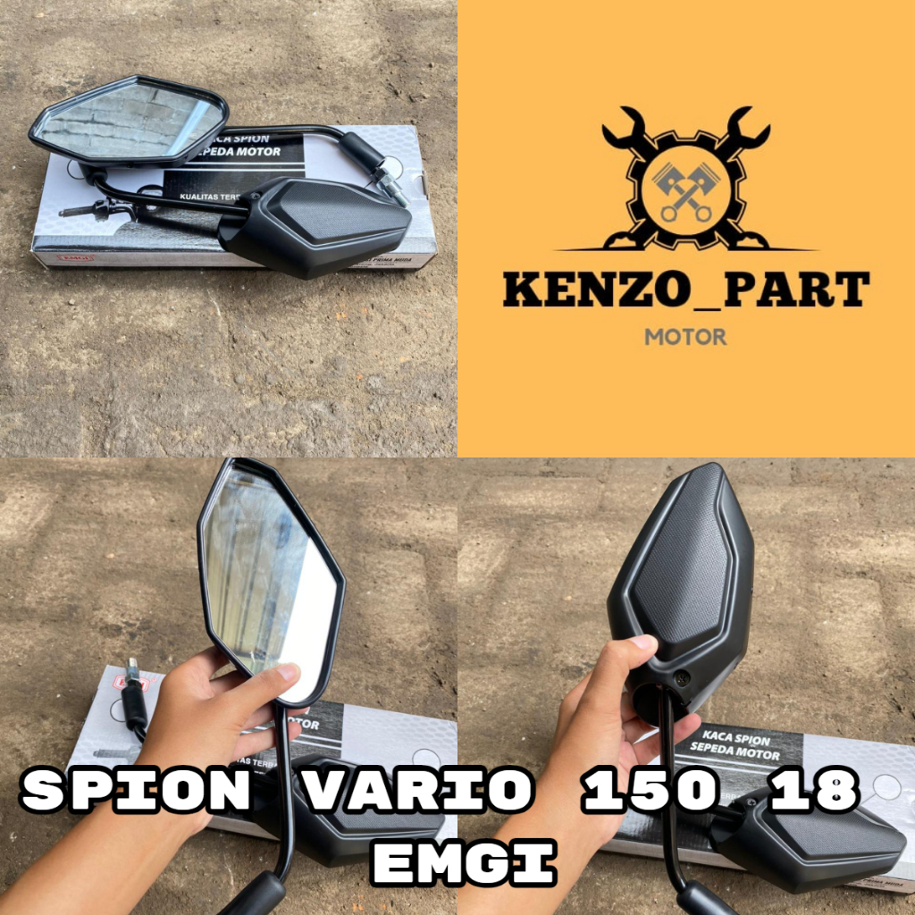 SPION SPION KACA SPION VARIO 150 18 EMGI// SPION HONDA SPION VARIO 150 125 BEAT BEAT FI MERK EMGI OR