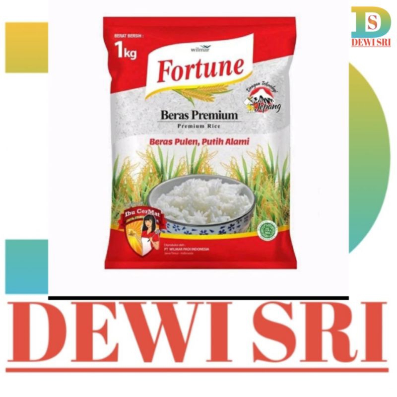 

Beras FORTUNE 1Kg Kemasan Pabrik Bukan Kemasan Repack