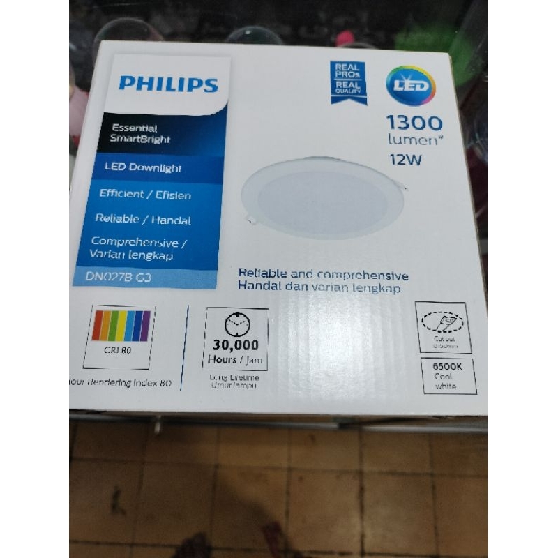 DOWNLIGHT PHILIPS DN027B DN 200-LED LONG LIfe putih