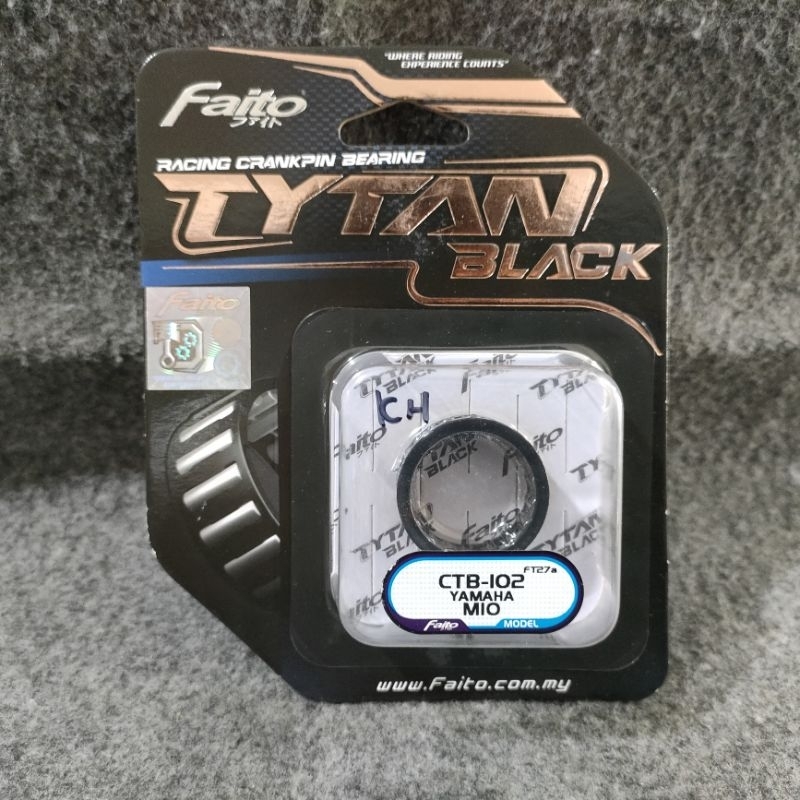 BEARING LAHER BAMBU FAITO TYPE TUTAN BLACK BUAT MOTOR YAMAHA MIO CARBU - NUOVO - FINO CARBU
