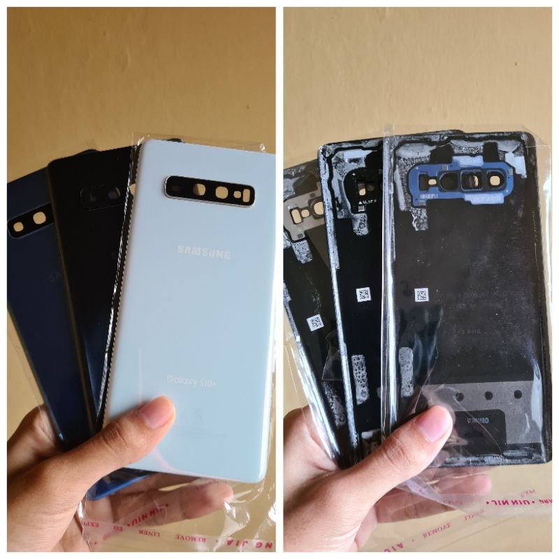 backdoor backcover samsung s10 plus ori copotan ex inter