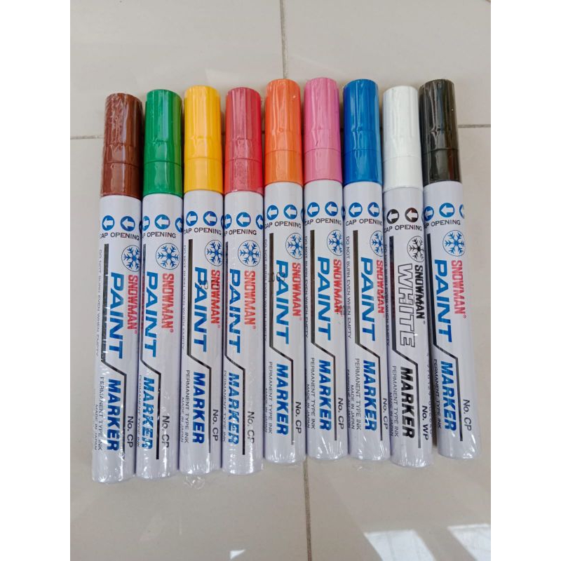 

Spidol Paint Marker Snowman
