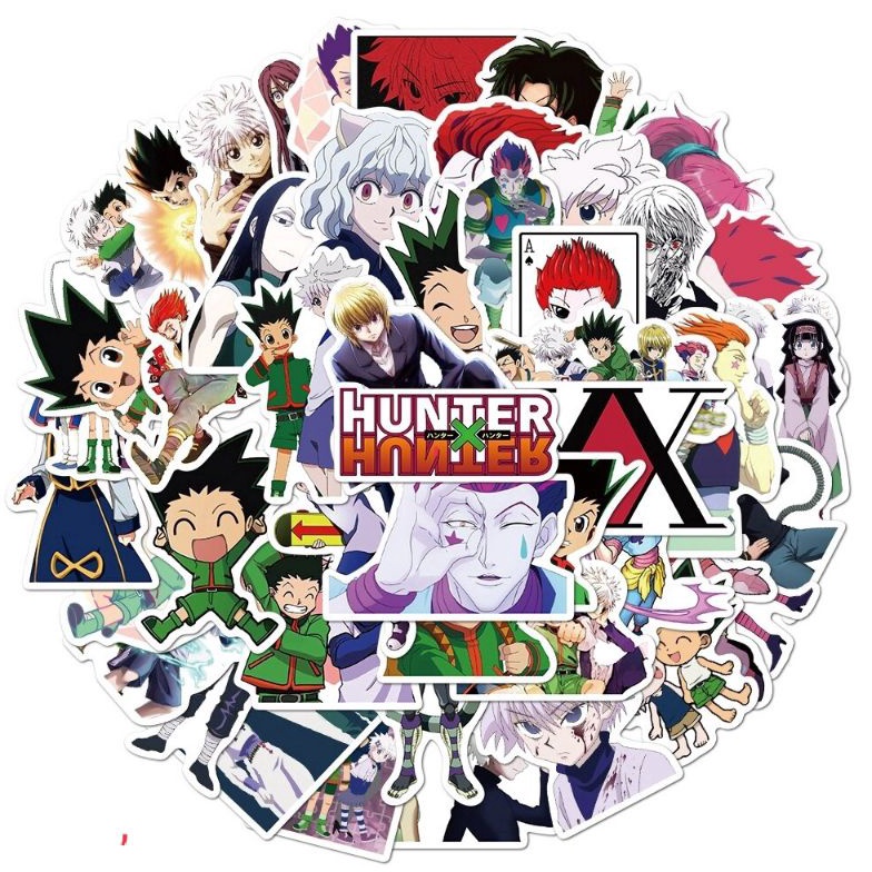 

Jaman Now Stiker anime Hunter x Hunter cromovinyl CQI