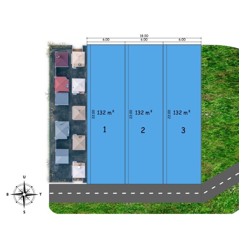 Jasa Desain Siteplan Tanah / Kavling Profesional