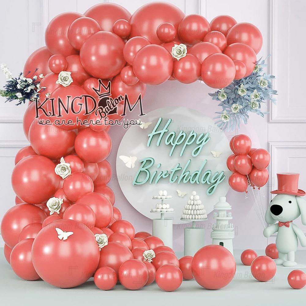 Balon Metalik Rose Gold / Balon Metalik / Balon Latex Metalik