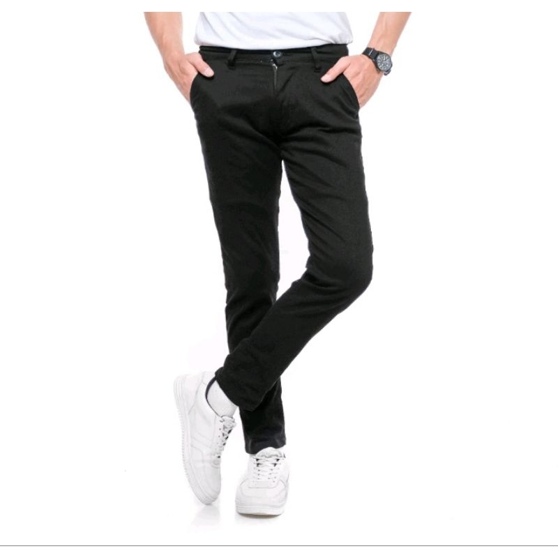 Celana Panjang Pria Chino / Celana Chino Panjang / Celana Panjang Chino Slimfit / Outfit Pria