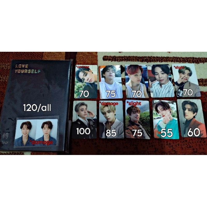 wts pc jimin taehyung bts jake enhypen butter pob album tear r dilan sadame hc senkou jasmer sg22 bd