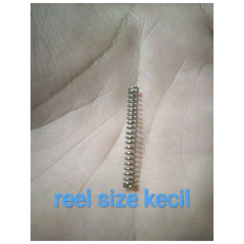 per bail arm reel model pulpen size kecil