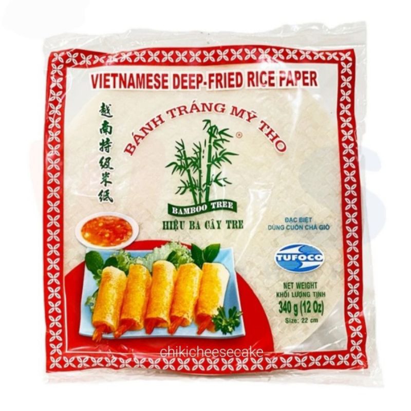 

Banh trang deep fried rice paper / kertas nasi goreng Vietnam 340gr
