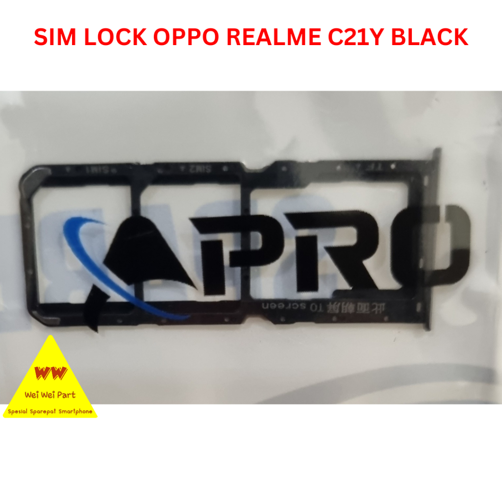 Sim Lock Oppo Realme C21Y/Realme C25Y/Simtray/Sim Holder/Sim Slot
