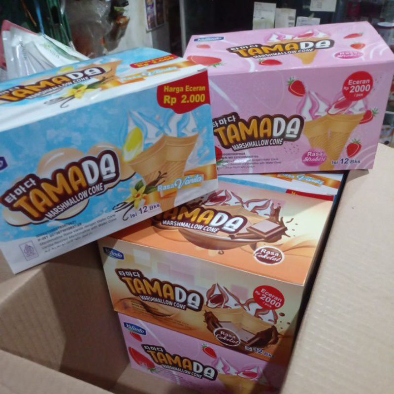 

Tamada Marshmallow Cone 17 gram