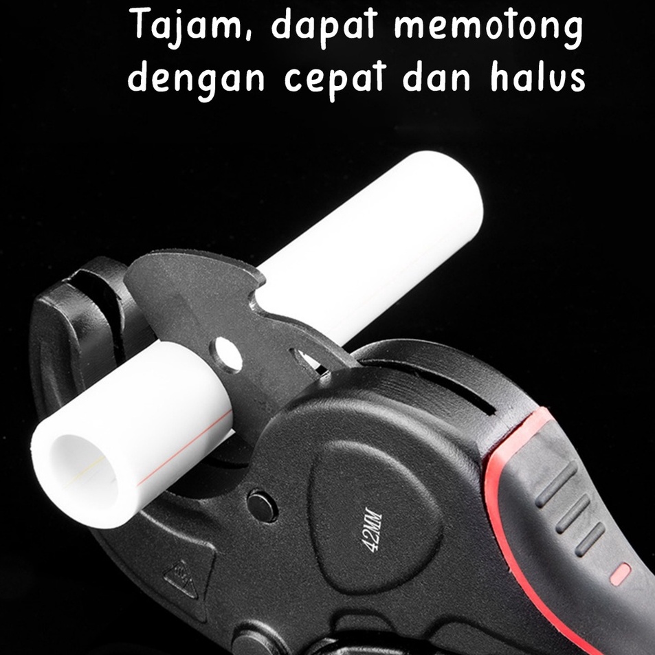 Gunting Pipa PVC  Pipa Cutter  Tang Pemotong Pipa Paralon 158 OD MAX 42mm  Laris