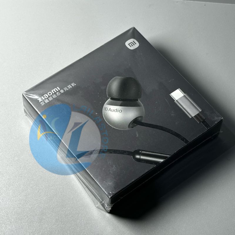 Headset Earphone Type C Xiaomi Hybrid Dinamic Full Bass Headset Xiaomi Hi-Res Audio HD Sound Type C 