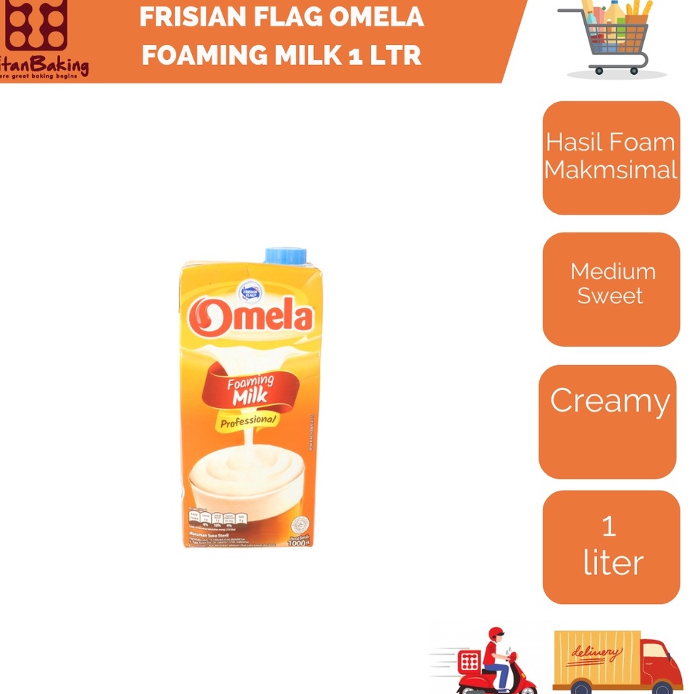 

Terbaru Frisian Flag Omela Foaming 1 ltr Susu Creamer