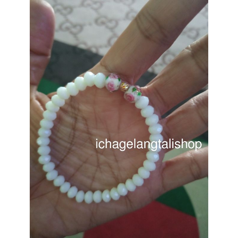 gelang Ceko bunga Mrican 0,1 grm Semar Nusantara