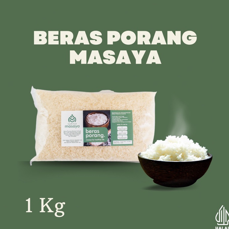 

Lagi Promo 1kg MASAYA BERAS PORANG shirataki konjac diet healthy food