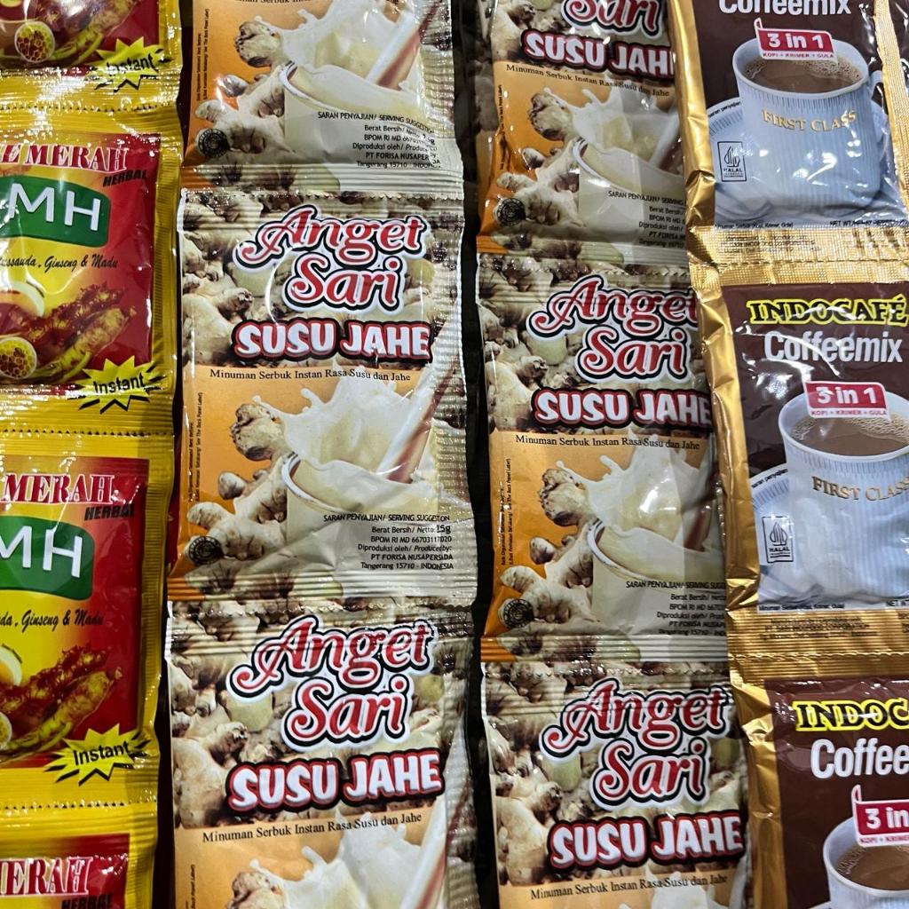 

Anget Sari Susu Jahe Wedang Jahe Forisa