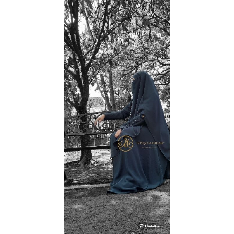 French Khimar V Shape Sultan Mina Anti UV