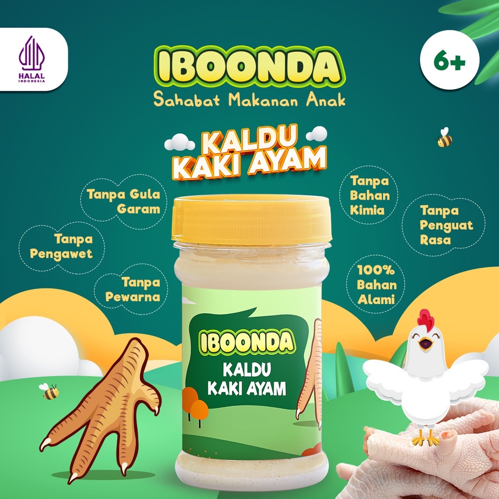 IBOONDA Kaldu MPASI Kaldu Bayi Non MSG Non Gulgar / Kaldu Mpasi Bayi / Kaldu Bayi Sehat