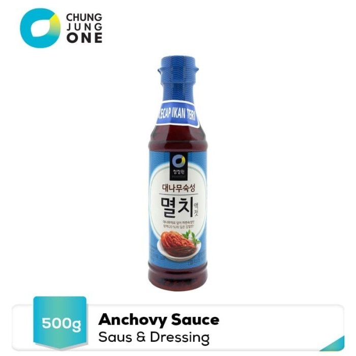 

Chung Jung One Anchovy Sauce 500gr Saus kecap Ikan Teri