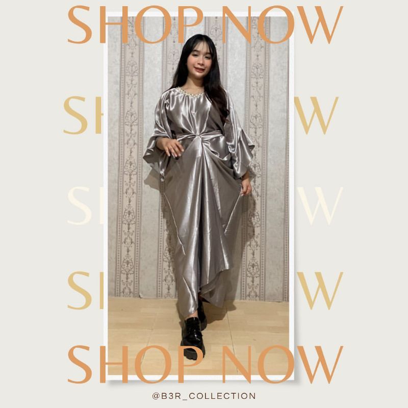 KAFTAN GAMIS MEWAH ELEGAN