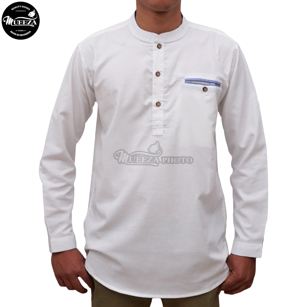 Kemko Casual Mueeza Linen Premium White