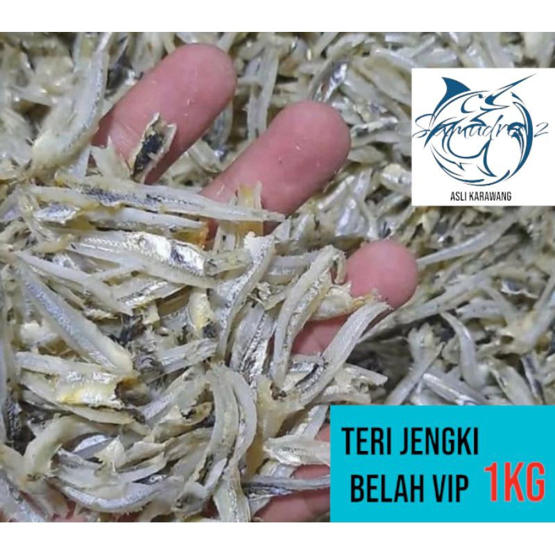 

Ikan Asin Teri Jengki Belah vip -250 gram
