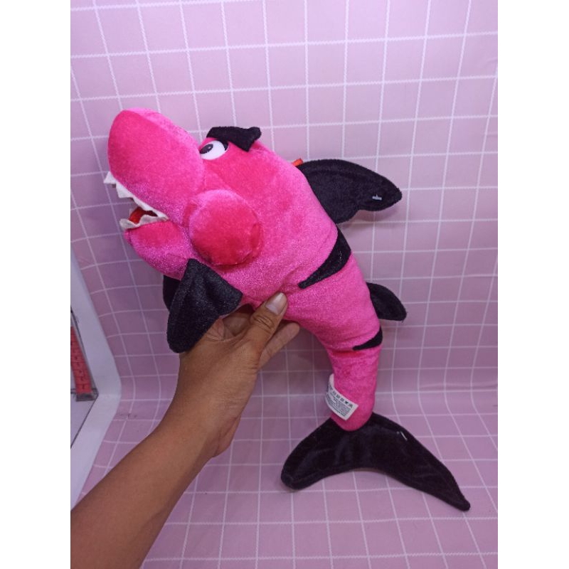 boneka ikan hiu sharks bananas original