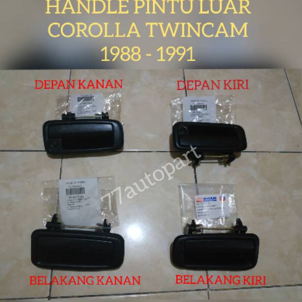 Handle pintu luar corolla twincam 1988 1991
