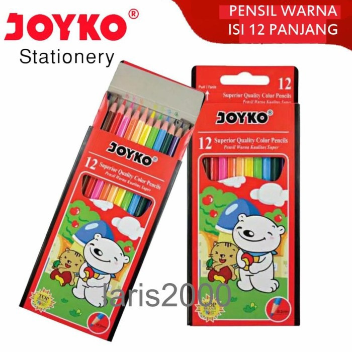 

Pensil Warna Merk Kenko Isi 12 Panjang Superior Quality