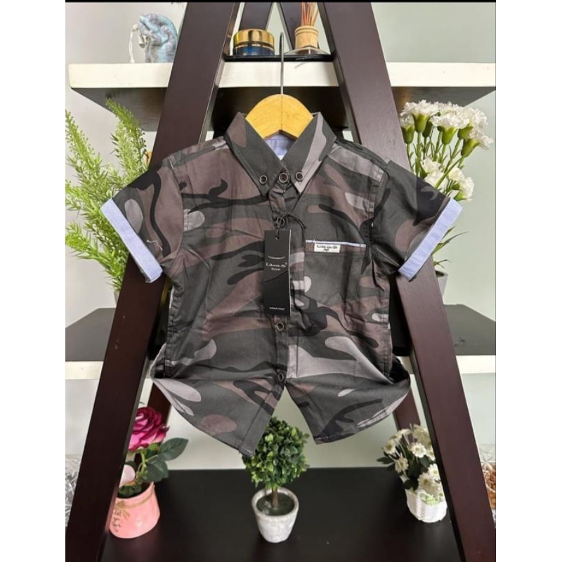 KEMEJA ANAK LENGAN PENDEK LIBAS