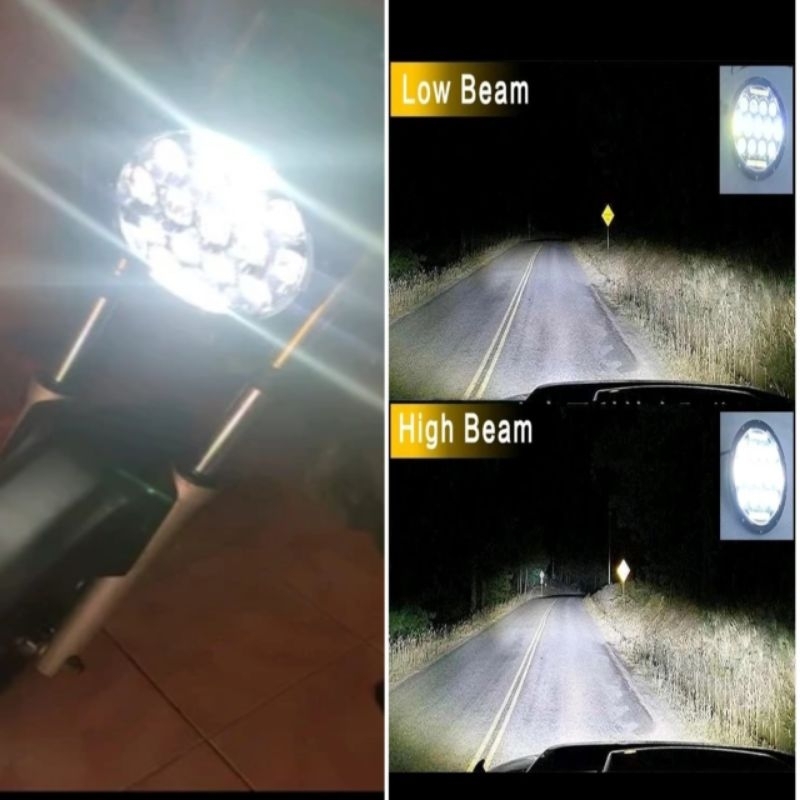 0LAMPU DMAKER DAYMAKER 7 INCI COCOK FOR VIXION CB 150 VERZA TIGER MEGAPRO BYSON SCORPIO W 175 XSR