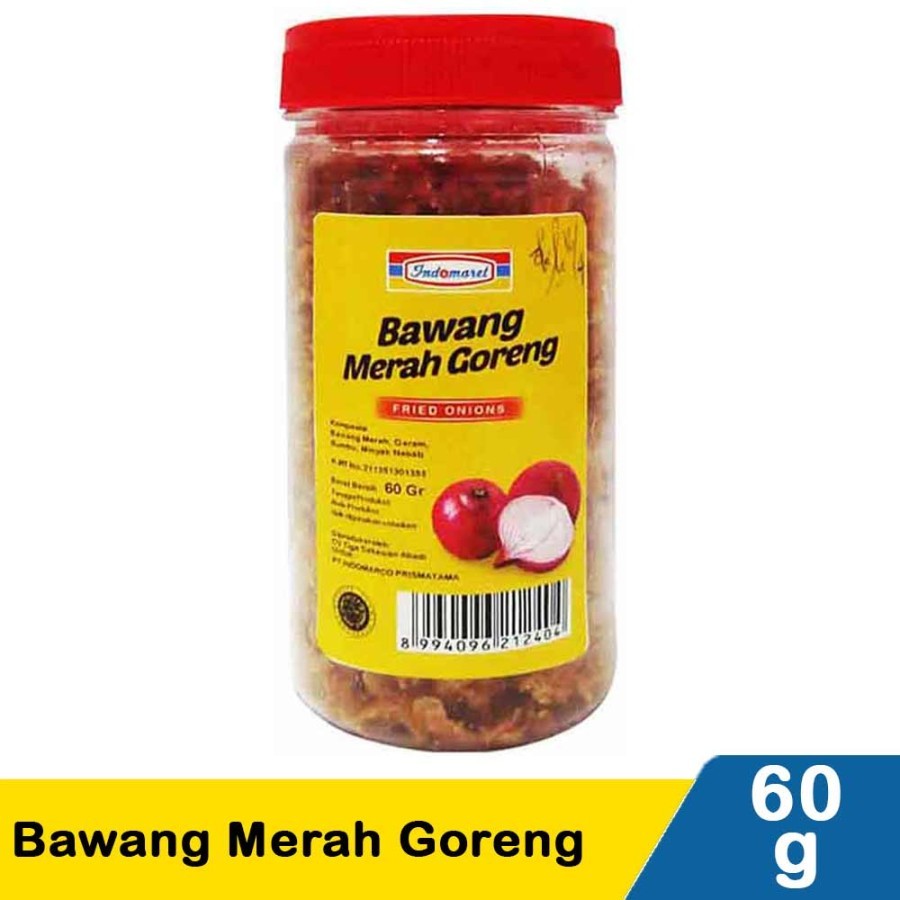 

Indomaret Bawang Merah Goreng 60G