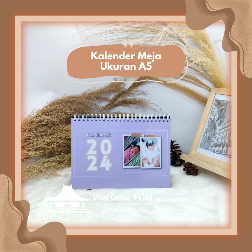 

KALENDER MEJA UKURAN A5 ISI 4 LEMBAR | KALENDER 2 BULANAN| KALENDER CUSTOM | KALENDER DESAIN SENDIRI