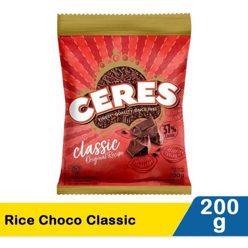 

Ceres hagelslag rice choco classic 200g