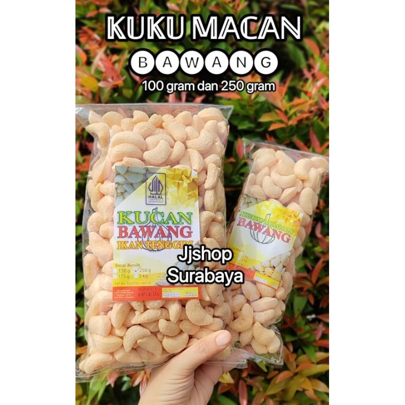 

Kuku macan premium krauk gurih enak 100gram Dan 250gram