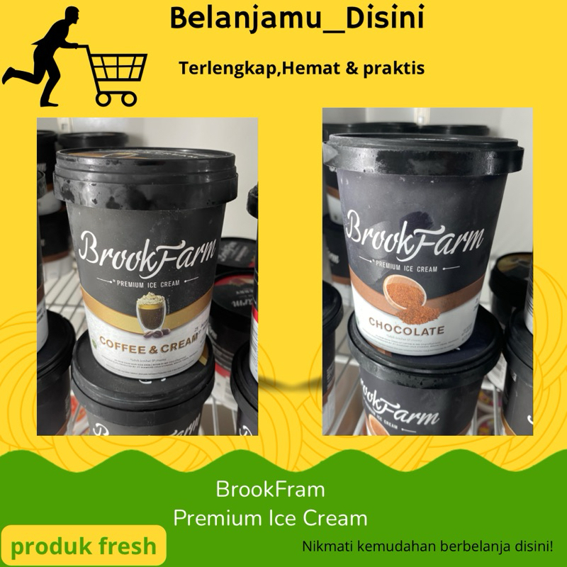 

BRook Farm/ Premium Ice Cream / Khusus Instan