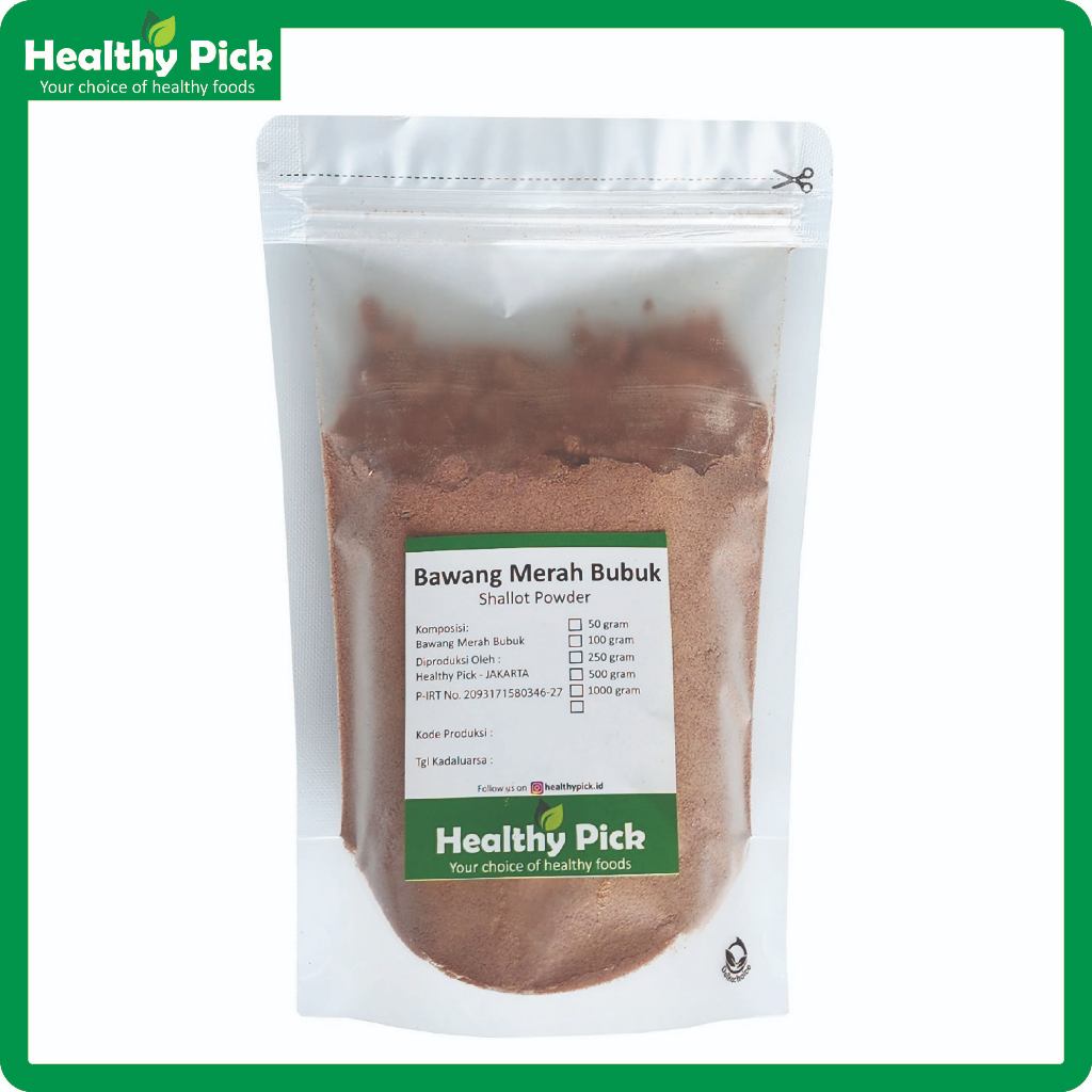

Ground Shallot / Bawang Merah Giling / Bawang Merah Bubuk 250gr