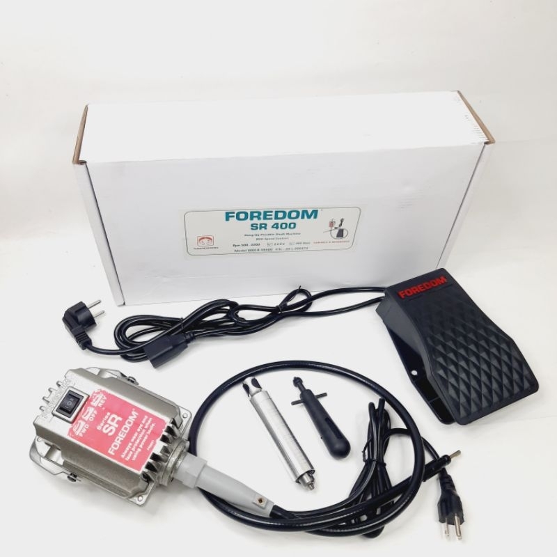 FOREDOM Mesin Bor Gantung 4.0 MM Reversible & Variable 2 Arah Bolak Balik SR 400