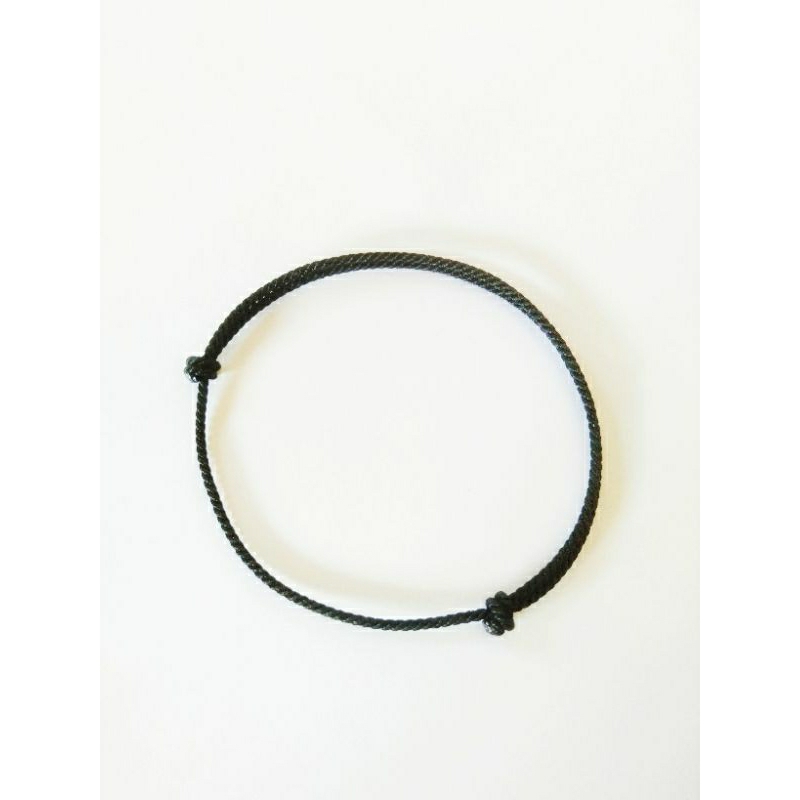 Kerennepol Women - Gelang Tali Aswad | Gelang Kepang | Gelang Hitam |