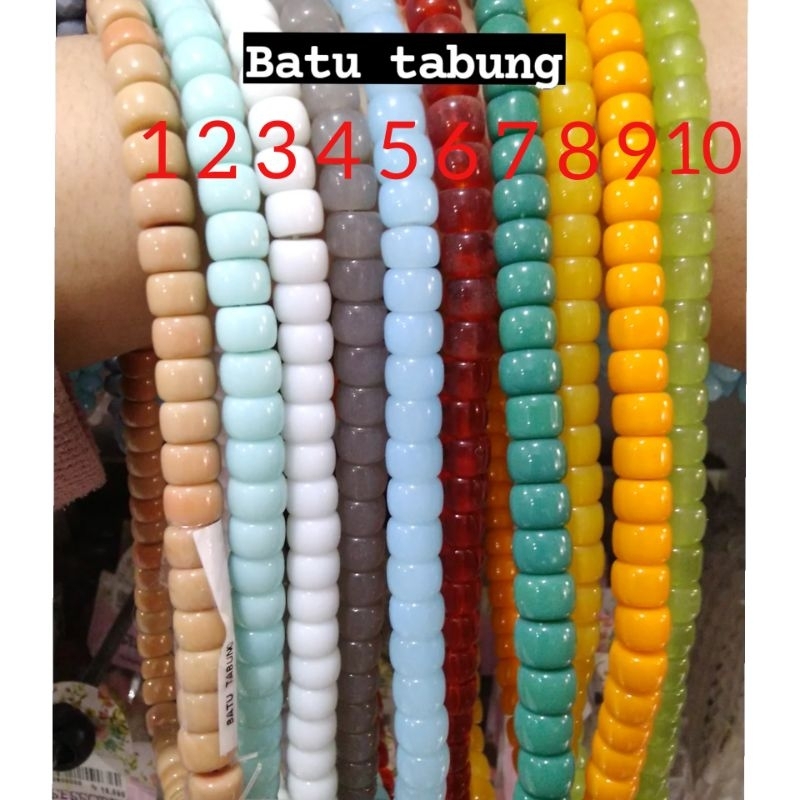 manik manik | batu tabung