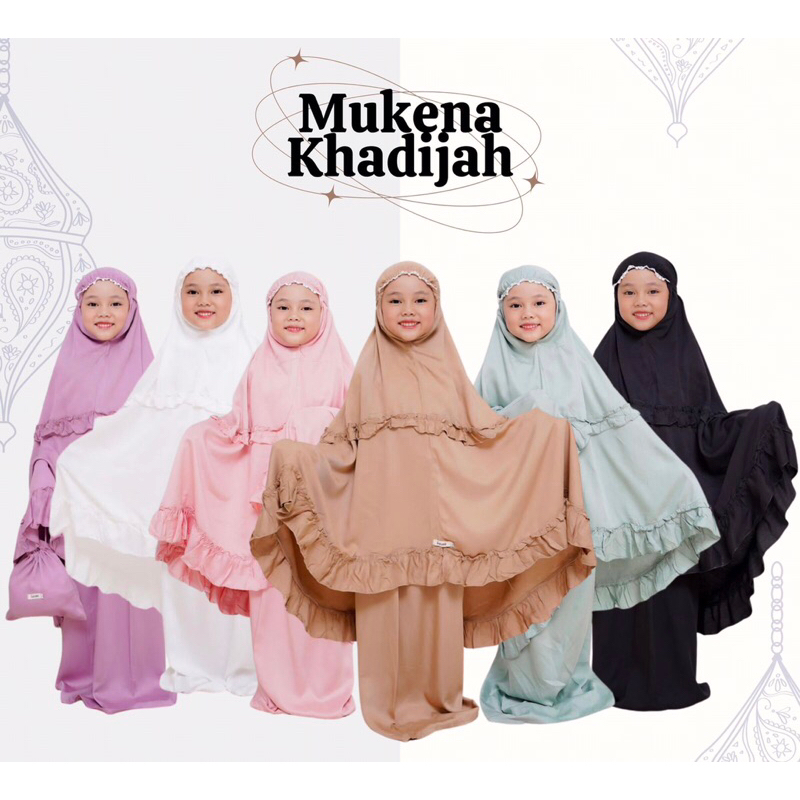 MUKENA RAYON ANAK PEREMPUAN