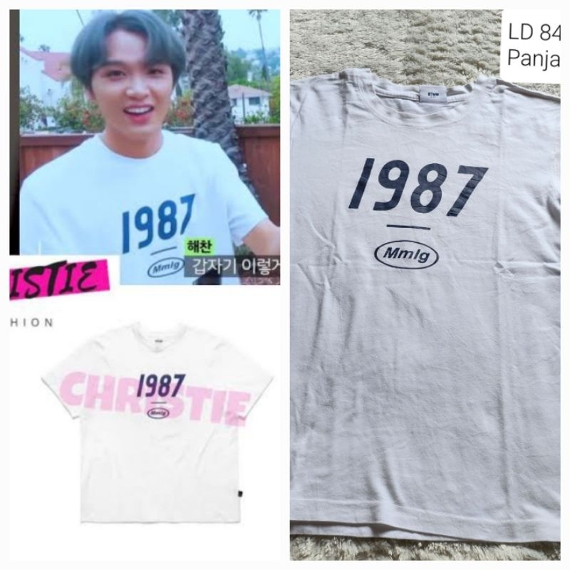 T Shirt Kaos Mmlg Worn by Haechan NCT