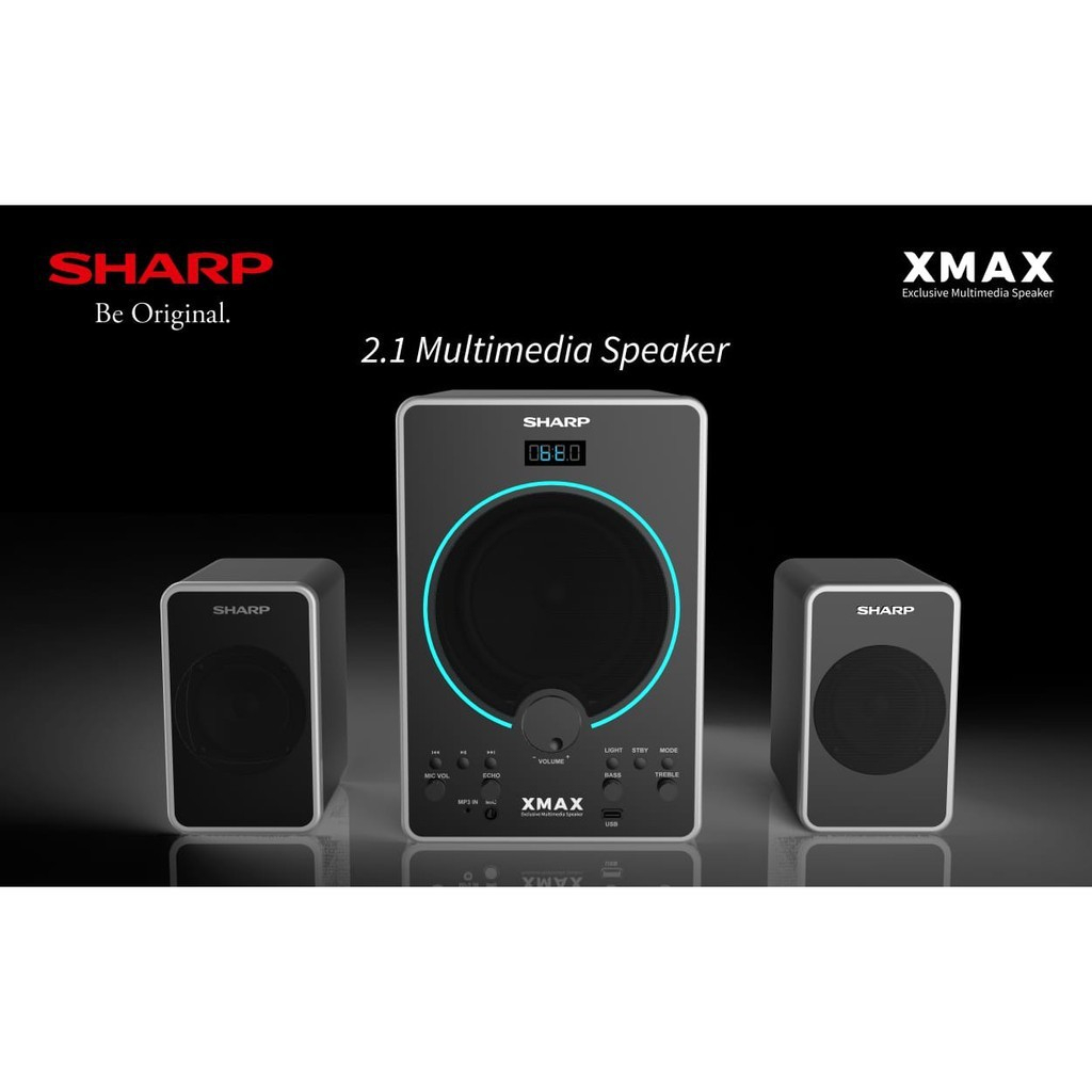 SPEAKER SHARP CBOX MAX06UBL / SHARP SPEAKER ACTIVE BLUETOOTH CBOX MAX06UBL / SHARP MAX06UBL