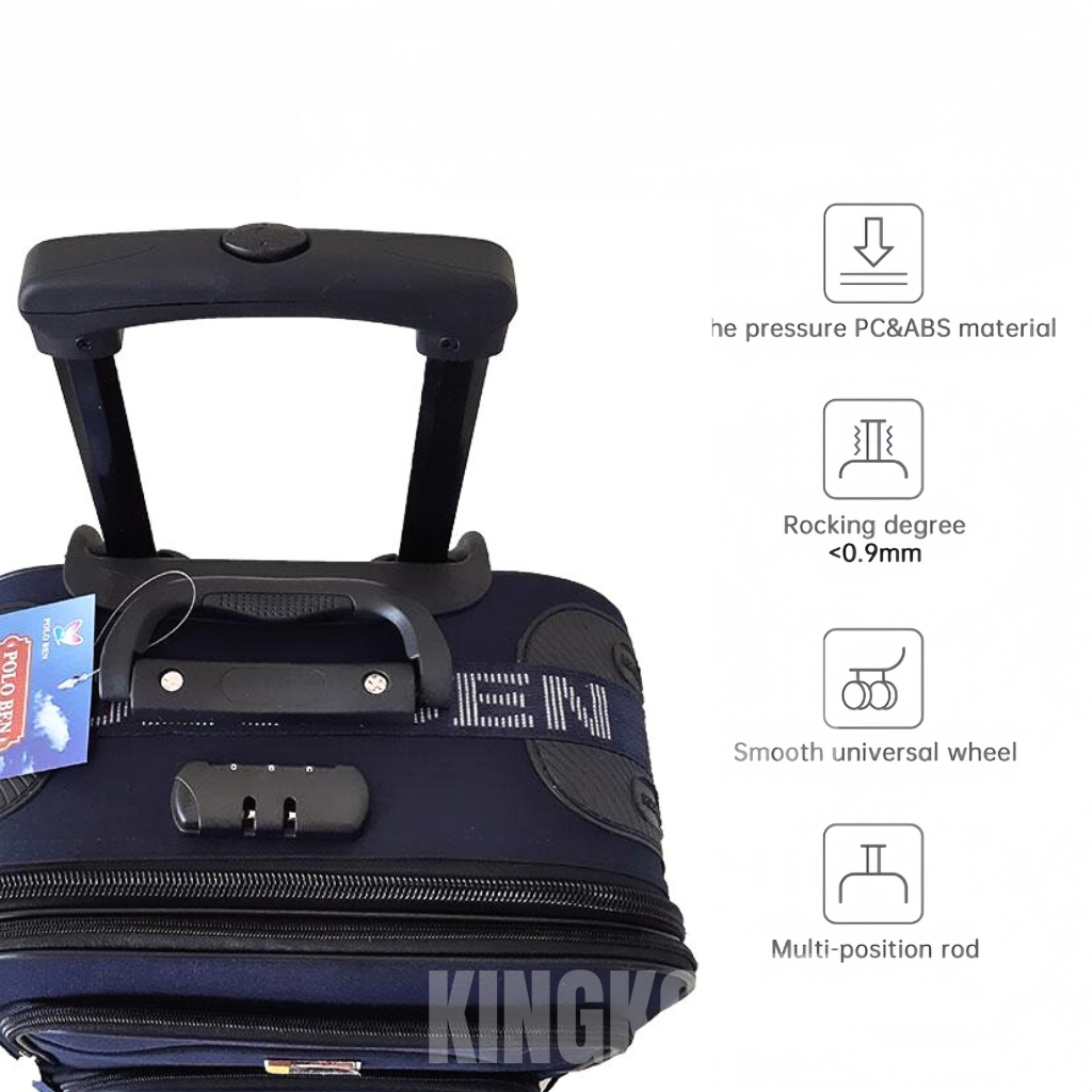 Original Koper Polo 20 Inch Polo - Koper Kain - Koper Bagasi - Koper Murah - Koper Bahan - Tas Koper