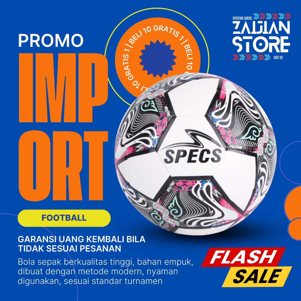 bola size 5 specs illuzion madda II