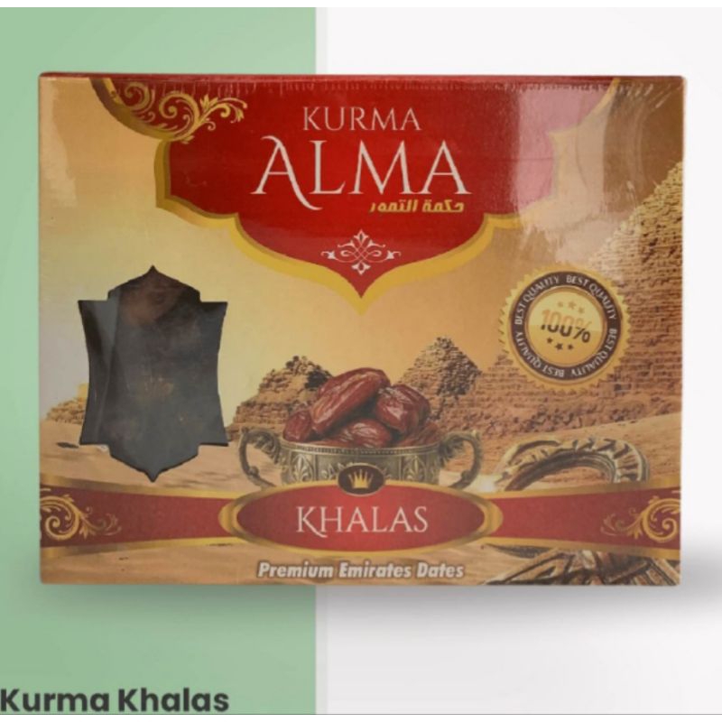 

KURMA HIKMAH KHALAS ALMA 900 GRAM