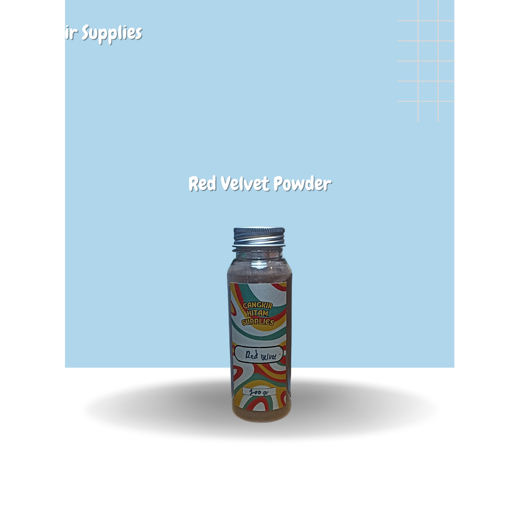 

Red Velvet Powder 200 gram - CangkirHitam Supplies